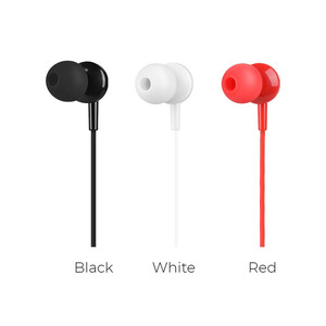 هندزفری سیمی با جک 3.5 میلیمتری هوکو Hoco Wired earphones 3.5mm M14 Initial sound with mic