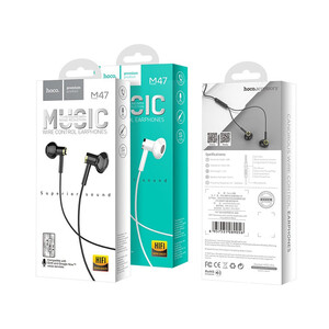 کیفیت هندزفری سیمی با جک 3.5 میلیمتری هوکو Hoco Wired earphones 3.5mm M47 Canorous with mic
