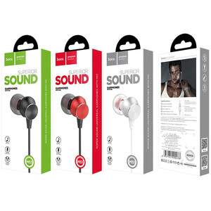 خرید هندزفری سیمی با جک 3.5 میلیمتری هوکو Hoco Wired earphones M51 Proper sound with mic