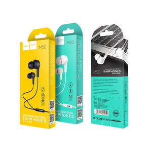 قیمت هندزفری سیمی با جک .5 میلیمتری هوکو Hoco Wired earphones M50 Daintiness with mic