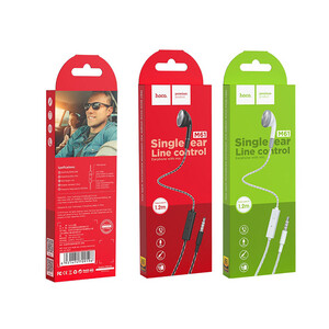 فروش هندزفری سیمی با جک 3.5 میلیمتری هوکو Hoco Wired earphone 3.5mm M61 Nice tone single ear with microphone