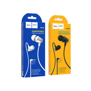 خرید هندزفری سیمی با جک 3.5 میلیمتری هوکو HocoWired earphones 3.5mm “M79 Cresta” with mic
