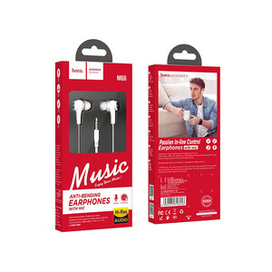 فروش هندزفری سیمی با جک 3.5 میلیمتری هوکو Hoco Wired earphones 3.5mm “M66 Passion” with microphone