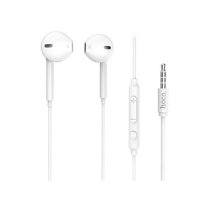 هندزفری سیمی  با جک 3.5 میلی متری هوکو Hoco Wired earphones 3.5mm M55 Memory sound with microphone