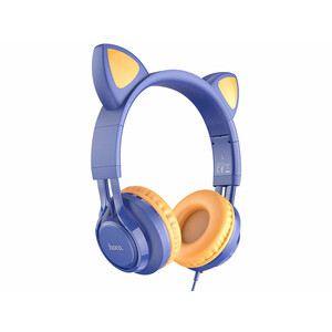 خرید هدفون سیمی کودکان هوکو Hoco Headphones "W36 Cat ear" with mic