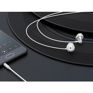 خرید هندزفری سیمی با جک 3.5 میلیمتری هوکو Hoco Wired earphones 3.5mm “M75 Belle” with mic