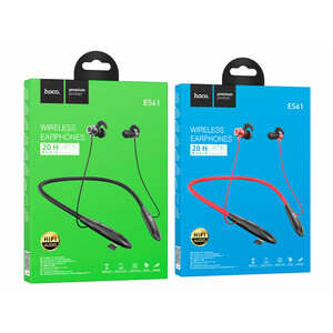 خرید هندزفری گردنی بی سیم هوکو Hoco Wireless earphones ES61 Manner with mic