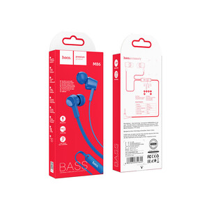 قیمت هندزفری سیمی با جک 3.5 میلیمتری هوکو Hoco Wired earphones 3.5mm M86 Oceanic with mic