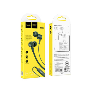 فروش هندزفری سیمی با جک 3.5 میلیمتری هوکو Hoco Wired earphones 3.5mm M86 Oceanic with mic