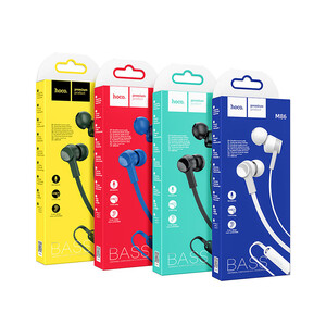 هندزفری سیمی با جک 3.5 میلیمتری هوکو Hoco Wired earphones 3.5mm M86 Oceanic with mic