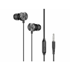 هندزفری سیمی پلاتینیوم با جک 3.5 میلیمتری هوکو Hoco Wired earphones 3.5mm M96 Platinum with mic