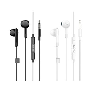 هندزفری سیمی با جک 3.5 میلیمتری هوکو hoco M93 Wire-controlled Earphone with Mic