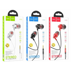 هندزفری سیمی جک 3.5 هوکو Hoco Wired earphones 3.5mm M90 Delight with mic