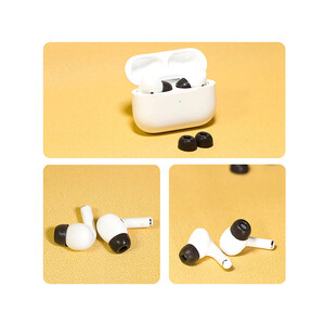 تو گوشی اپل  آیرپاد پرو آها استایل AhaStyle WG28 Replacement Headphones Ear Caps Earmuffs for AirPods Pro