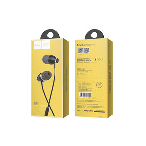 کیفیت هدفون سیمی با جک 3.5 میلیمتری هوکو Hoco Wired earphones M28 Ariose with mic