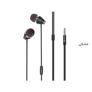 خرید هدفون سیمی با جک 3.5 میلیمتری هوکو Hoco Wired earphones M28 Ariose with mic
