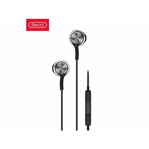خرید هندزفری سیمی با جک 3.5 میلی‌متری رسی Recci wired earphone j500