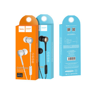 قیمت هندزفری سیمی با جک 3.5 ملیمتری هوکو Hoco Wired earphones M19 Drumbeat with mic