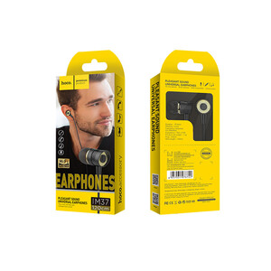 خرید هدفون سیمی با جک 3.5 میلیمتری هوکو Hoco Wired earphones M37 Pleasant sound with mic