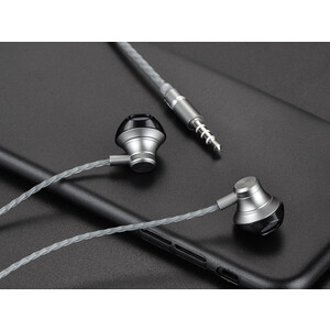 فروش هندزفری سیمی با جک 3.5 میلیمتری هوکو Hoco Wired earphones M18 Gesi Metallic with mic