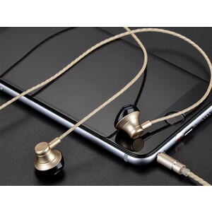کیفیت هندزفری سیمی با جک 3.5 میلیمتری هوکو Hoco Wired earphones M18 Gesi Metallic with mic