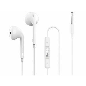 هندزفری سیمی با جک 3.5 میلی‌متری رسی Recci Earphone HD Quality REP REP-L07