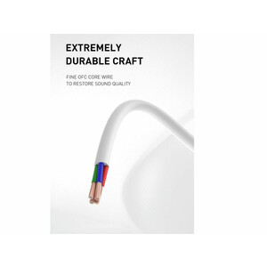 قیمت هندزفری سیمی با جک 3.5 میلی‌متری رسی RECCI In-ear Wired Earphone REP-L06