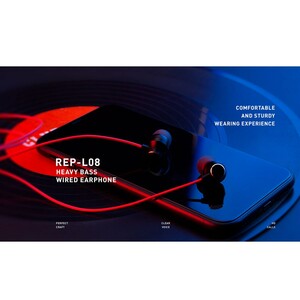 قیمت هندزفری سیمی با جک 3.5 میلی‌متری رسی Recci REP-L08 Wired Earphone