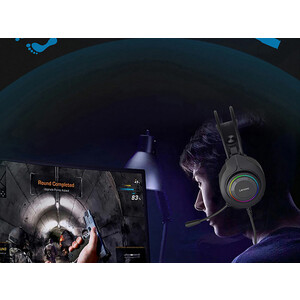هدفون گیمینگ سیمی با کابل یواس‌بی لنوو Lenovo G40 Stereo Wired Gaming Earbuds