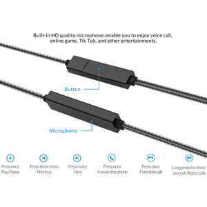 خرید هندزفری سیمی با جک 3.5 اوریکو ORICO-SOUNDPLUS-RM1 In-ear Headset