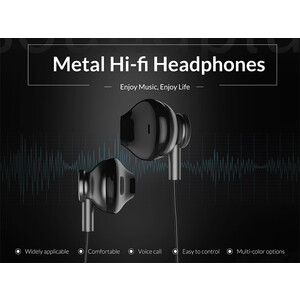 خرید هندزفری سیمی با جک 3.5 اوریکو ORICO-SOUNDPLUS-RM3 ORICO Metal Hi-fi Headphones