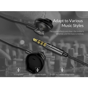 قیمت هندزفری سیمی با جک 3.5 اوریکو ORICO-SOUNDPLUS-RM3 ORICO Metal Hi-fi Headphones