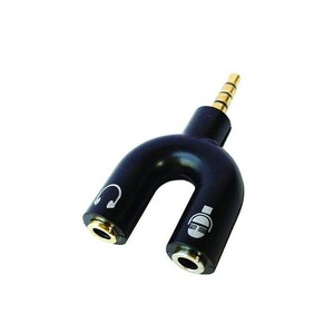 مبدل یک به دو میکروفون و هدفون 2خط به جک صدا 3خط Converter 3.5 mm Jack to Microphone and Headphones