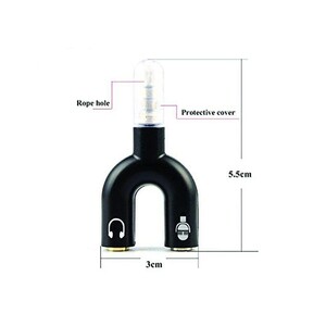مبدل یک به دو میکروفون و هدفون 2خط به جک صدا 3خط Converter 3.5 mm Jack to Microphone and Headphones