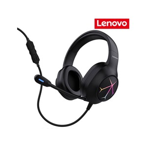 خرید هدفون سیمی گیمینگ با کابل یواس‌بی و جک 3.5 میلی‌متری لنوو Lenovo ThinkPlus G60A Wired Gaming Headphone