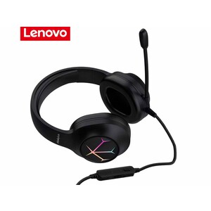 قیمت هدفون سیمی گیمینگ با کابل یواس‌بی و جک 3.5 میلی‌متری لنوو Lenovo ThinkPlus G60A Wired Gaming Headphone