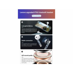 هندزفری بلوتوث لنوو Lenovo XT83 TWS Earbuds