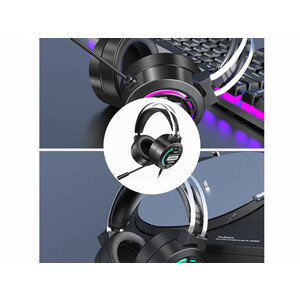 هدفون سیمی گیمینگ لنوو Lenovo Lecoo HT401 Gamming Wired Headphone