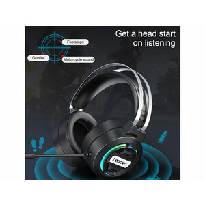 هدفون سیمی گیمینگ لنوو Lenovo Lecoo HT401 Gamming Wired Headphone