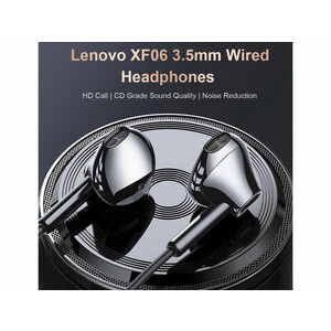 هندزفری سیمی  با جک 3.5 میلی‌متری لنوو Lenovo XF06 Wired Headset Youth Edition