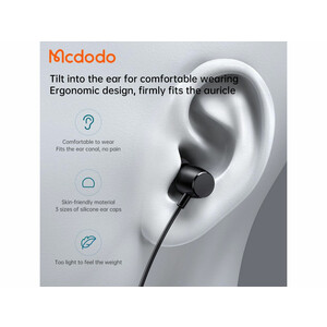 قیمت هندزفری سیمی لایتنینگ مک‌دودو MCDODO HP-1040 Earphone Earbuds Audio Lightning iPhone 13 Call Music