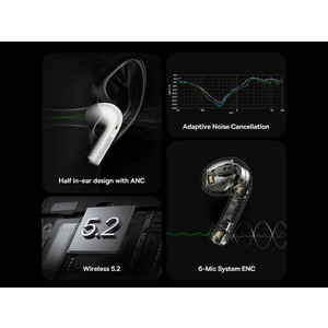 هندزفری بلوتوث بیسوس Baseus TWS Earphones Storm 3 NGTW140101
