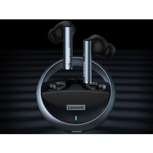 سرعت هندزفری بلوتوث لنوو Lenovo LP60 True Wireless Rotating Bluetooth Headset