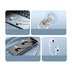 هندزفری سیمی 3.5 میلی‌متری بیسوس Baseus Encok H17 Wired 3.5mm In-ear Earphone
