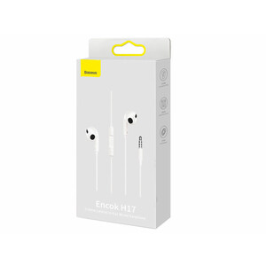 هندزفری سیمی 3.5 میلی‌متری بیسوس Baseus Encok H17 Wired 3.5mm In-ear Earphone