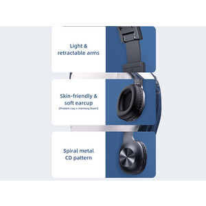 خرید هدفون بلوتوث یوسامز USAMS-YX05 Wireless Headphones