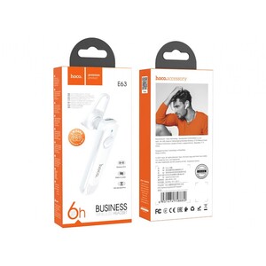 هندزفری بلوتوث تک گوش هوکو E63 Diamond business BT headset