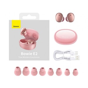 هندزفری بلوتوث بیسوس Baseuse Bowie E2 True Wireless Earphones NGTW090004