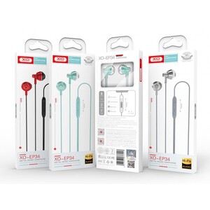 XO In-ear Earphon 1.2m EP34