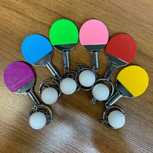 جاکلیدی راکت پیک پونگ با توپ